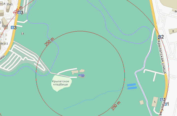 Крылатские холмы 3 как доехать