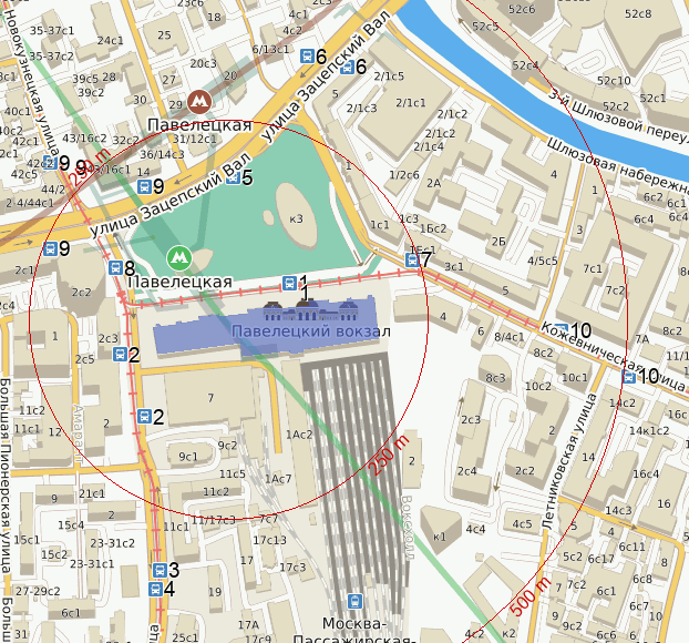 Бизнес центр Павелецкая Плаза - адрес, схема проезда