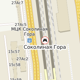 мцк схема соколиная гора